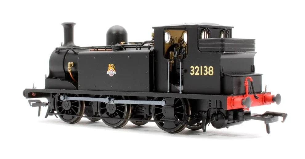 Rapido OO Scale E1 0-6-0 Tank No.32138, BR Black (Early) - DCC Sound Fitted - Image 3