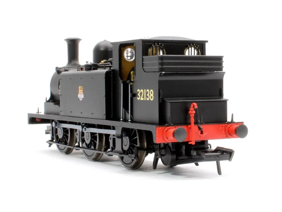 Rapido OO Scale E1 0-6-0 Tank No.32138, BR Black (Early) - DCC Sound Fitted - Image 4