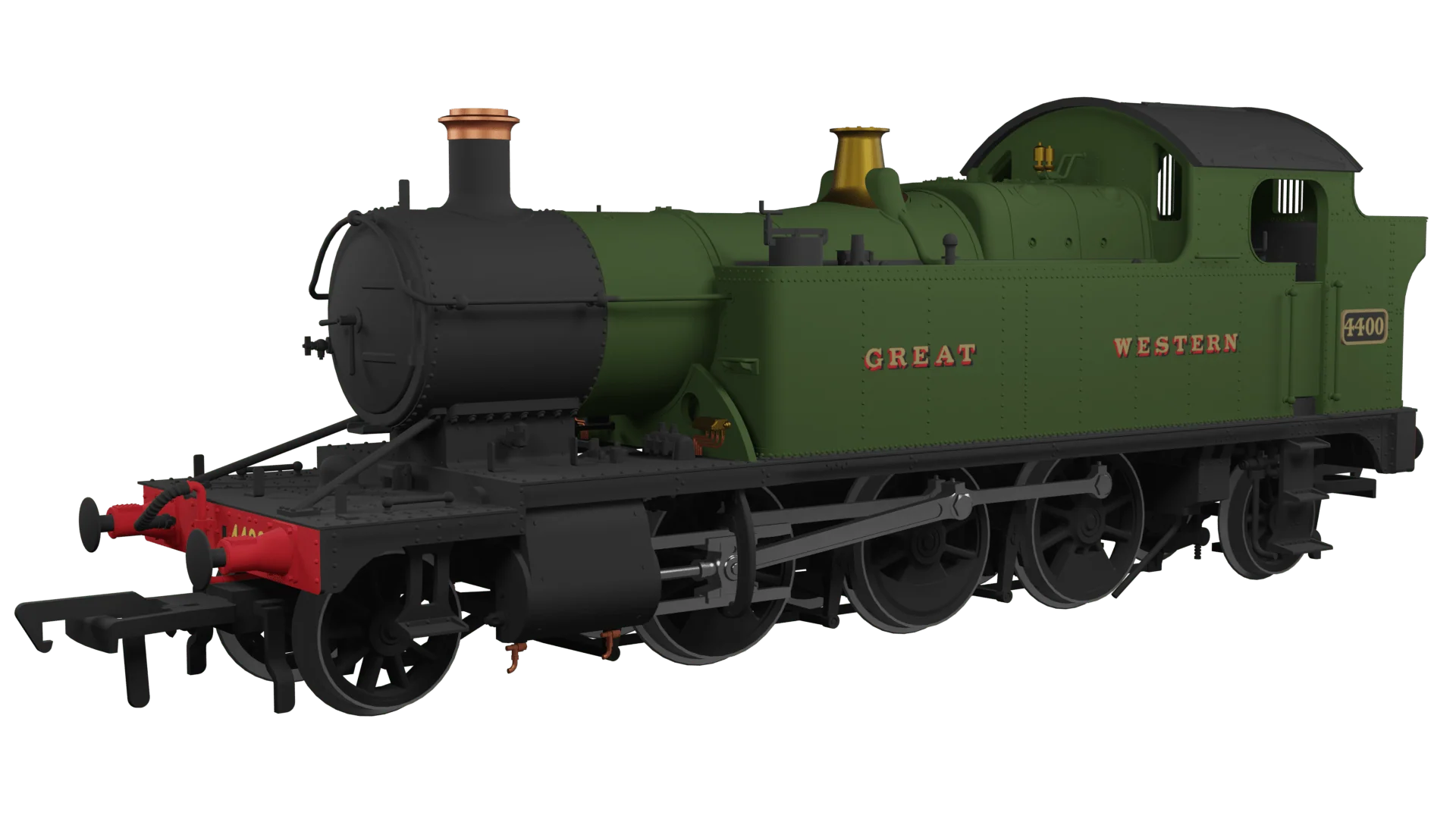 Rapido OO Scale GWR 44xx No.4400 Great Western Green - DCC & Sound Fitted [951501]