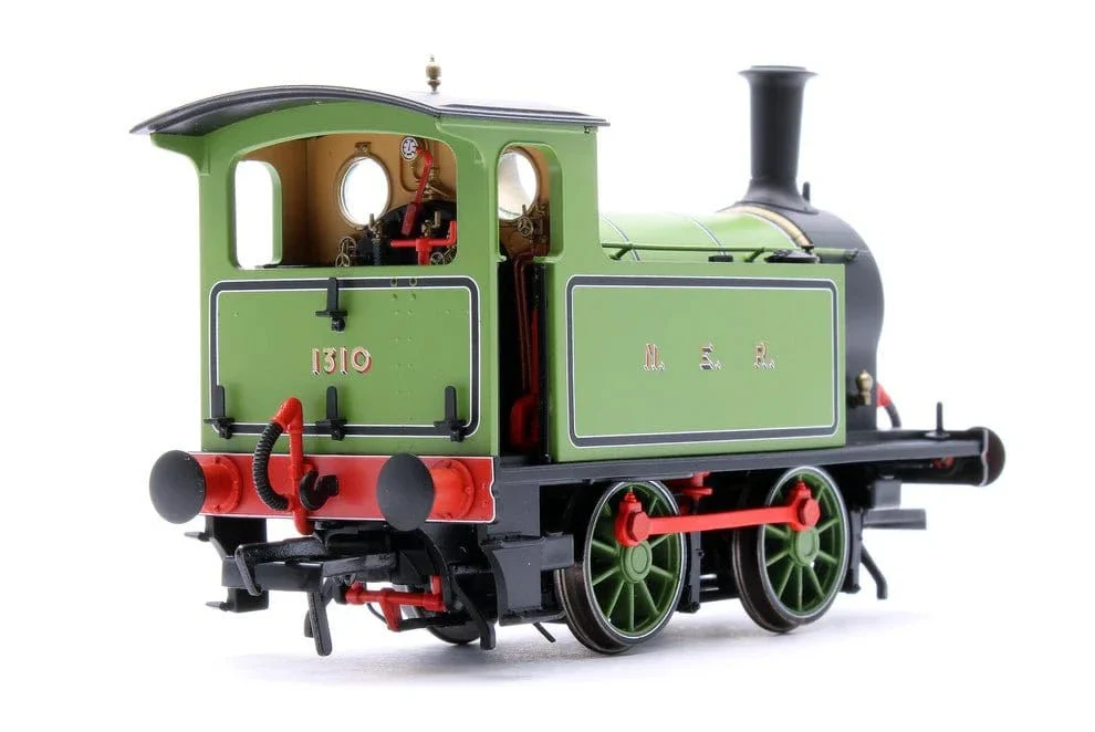 Rapido OO Scale NER H Class No.1310 NER Simplified Saxony Green Livery - DCC & Sound Fitted Loco [932502] - Image 3