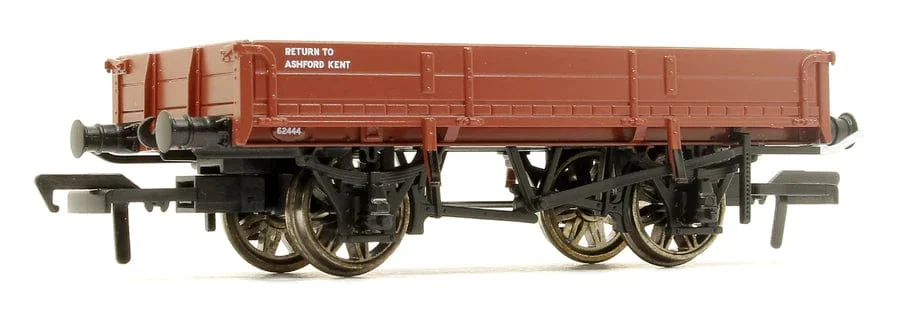 Rapido Trains UK 928008 SECR Dia. 1744 2 Plank No. 62444, BR Red Oxide (Late)