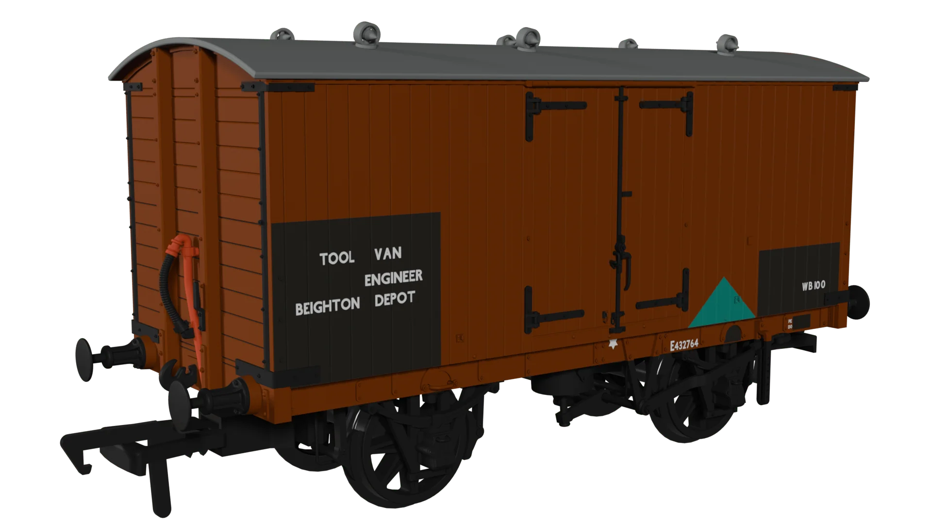 Rapido UK OO Scale GNR 8 Ton Van - BR Tool Van No.E432764 [930015]