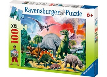 Ravensburger Among the Dinosaurs 100pc Puzzle - Image 2