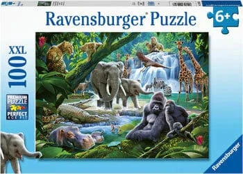 Ravensburger Jungle Animals 100pc Puzzle