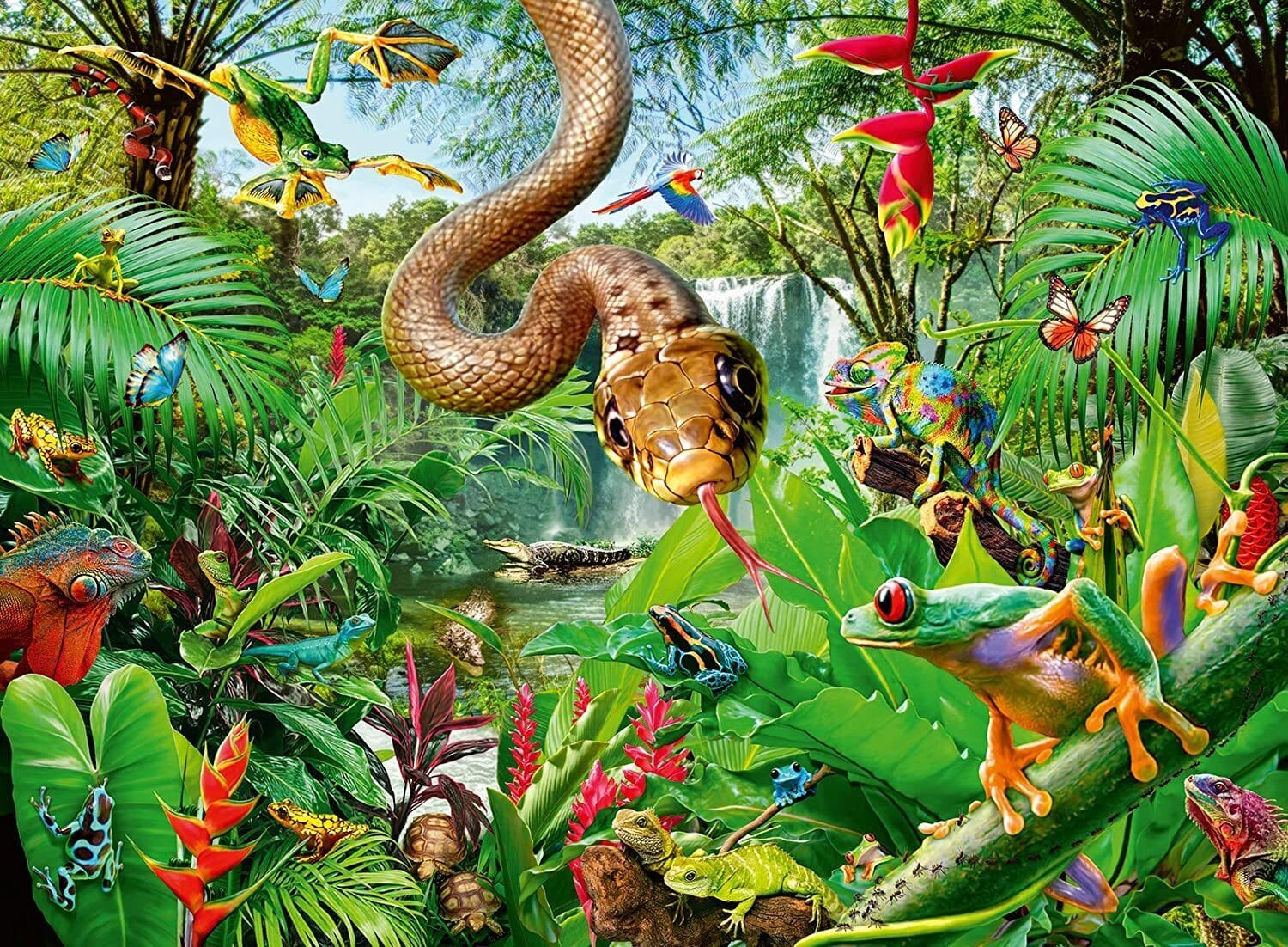 Ravensburger Reptile Resort 300pc Puzzle - Image 2