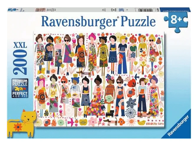 Ravensburger Flowers And Friends 200pc Puzzle