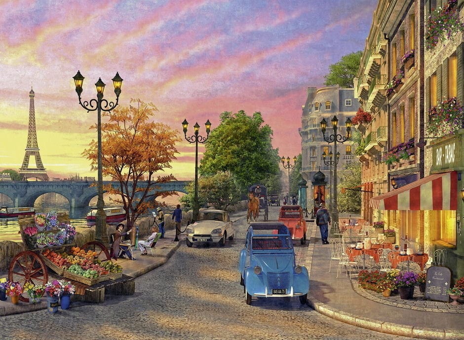 Ravensburger A Paris Evening 500pc Puzzle - Image 2