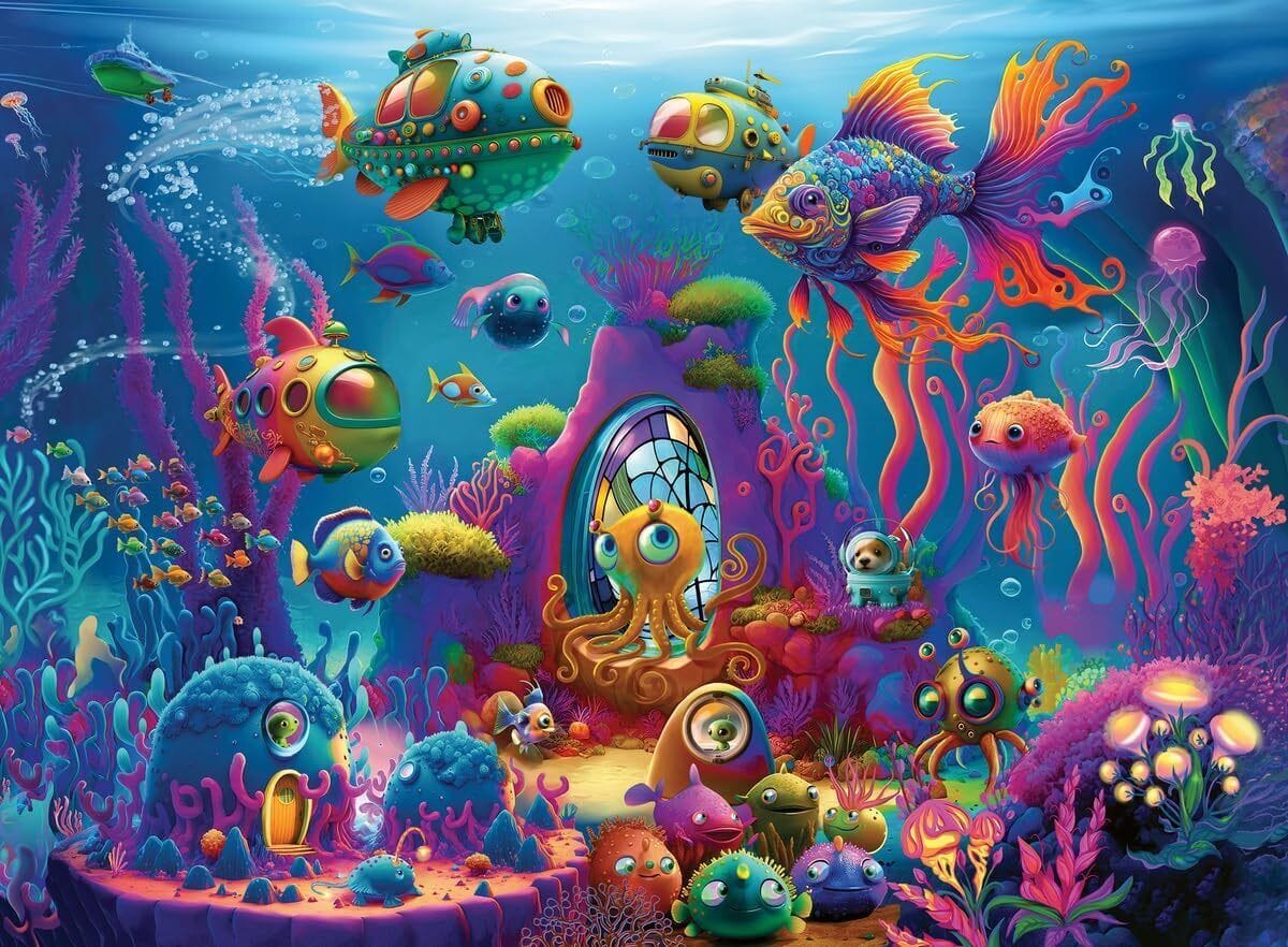 Ravensburger Alien Ocean 150pc Puzzle - Image 2