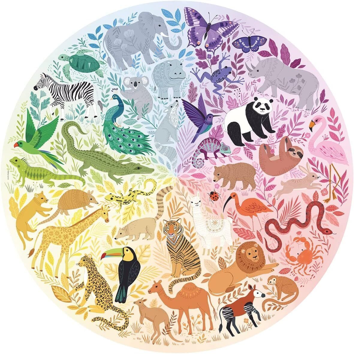 Ravensburger Animals Circle 500pc Puzzle - Image 2