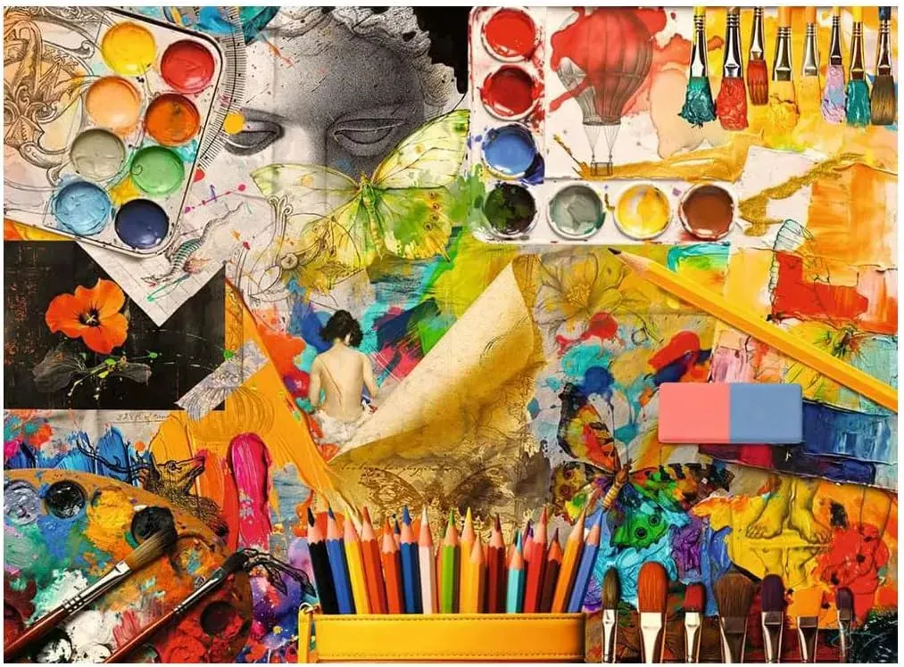 Ravensburger Art Studio 500pc Puzzle - Image 2
