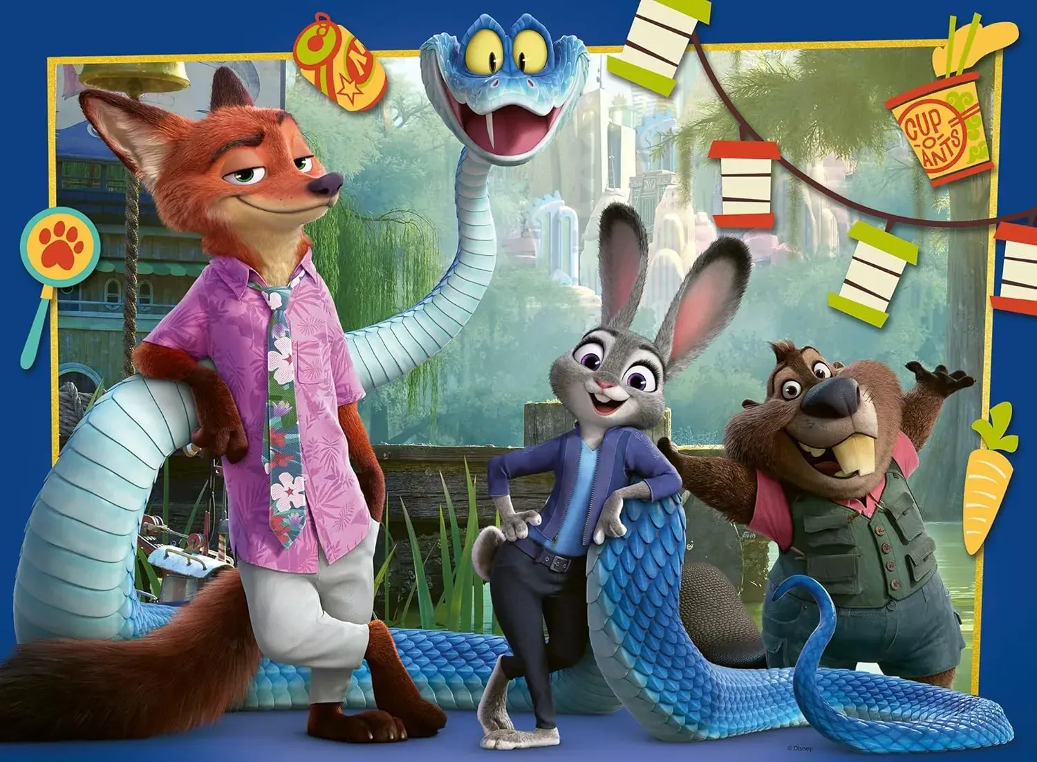 Ravensburger Back in Zootopia US 100pc Puzzle - Image 2