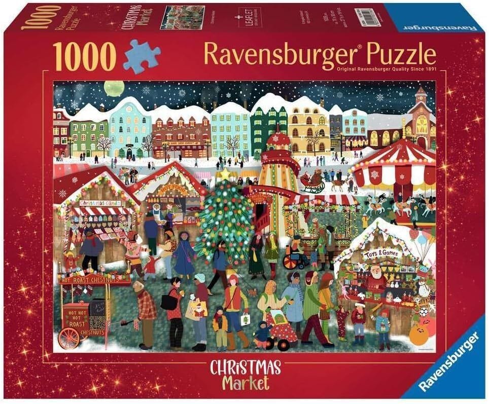 Ravensburger Christmas Market 1000pc Puzzle