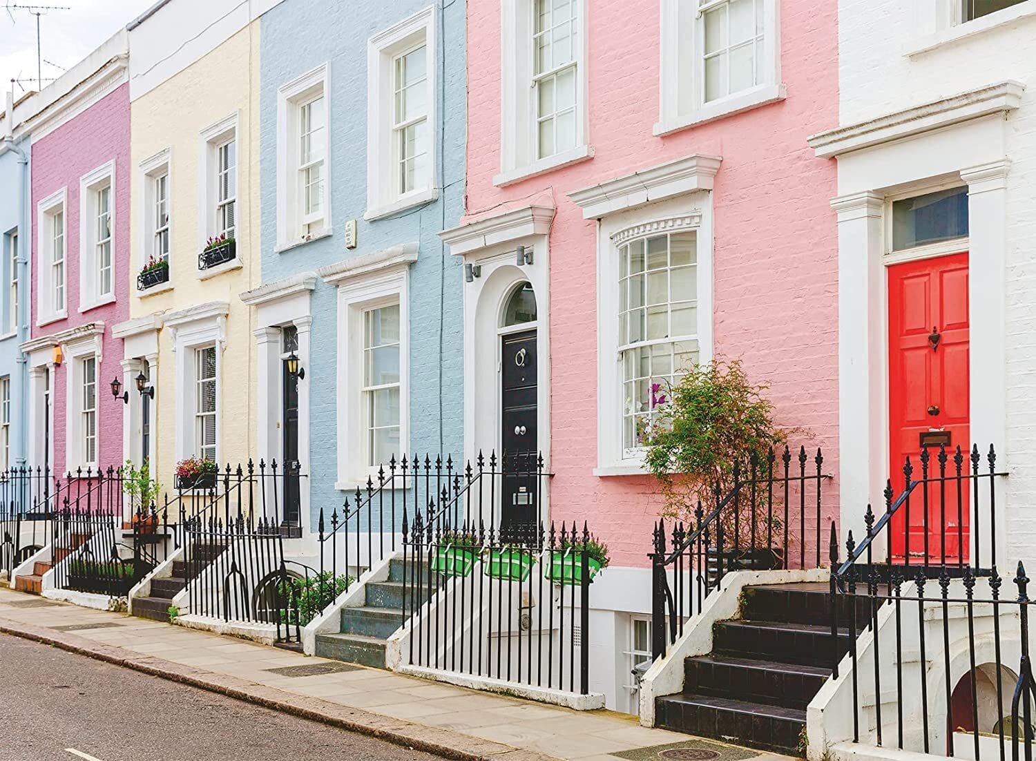 Ravensburger Colourful London Townhouses 500pc Puzzle - Image 2