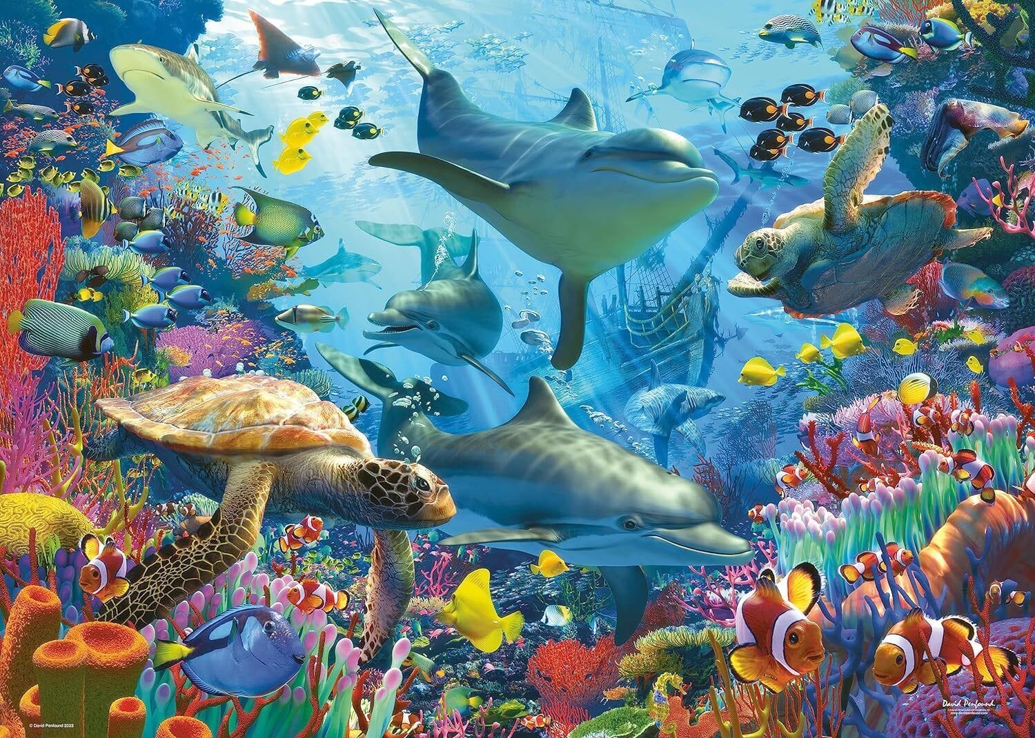 Ravensburger Coral Retreat 1000pc Puzzle - Image 2