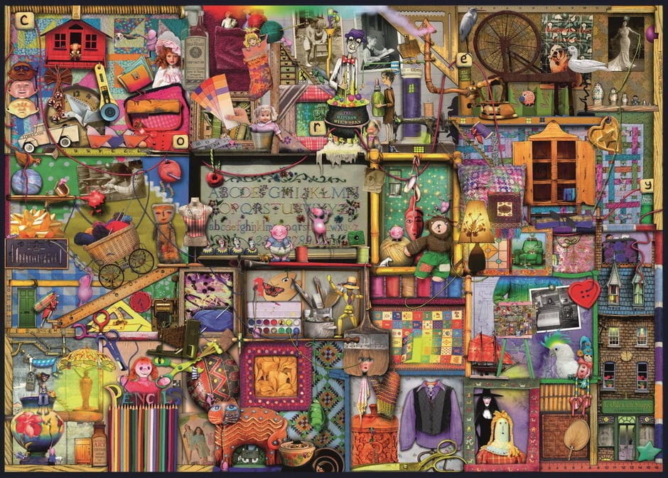 Ravensburger Craft Cupboard No 2 1000pc Puzzle - Image 2