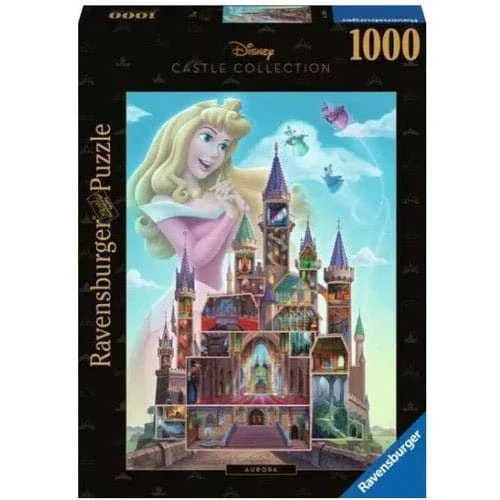 Ravensburger Disney Castles Aurora 1000pc Puzzle**