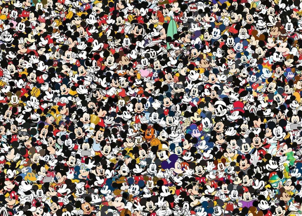 Ravensburger Disney Mickey Challenge 1000pc Puzzle - Image 2