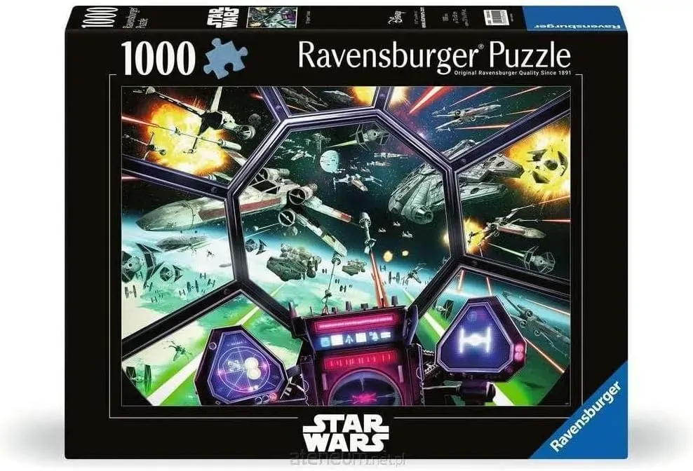 Ravensburger Disney Star Wars TIE Fighter Cockpit 1000pc Puzzle