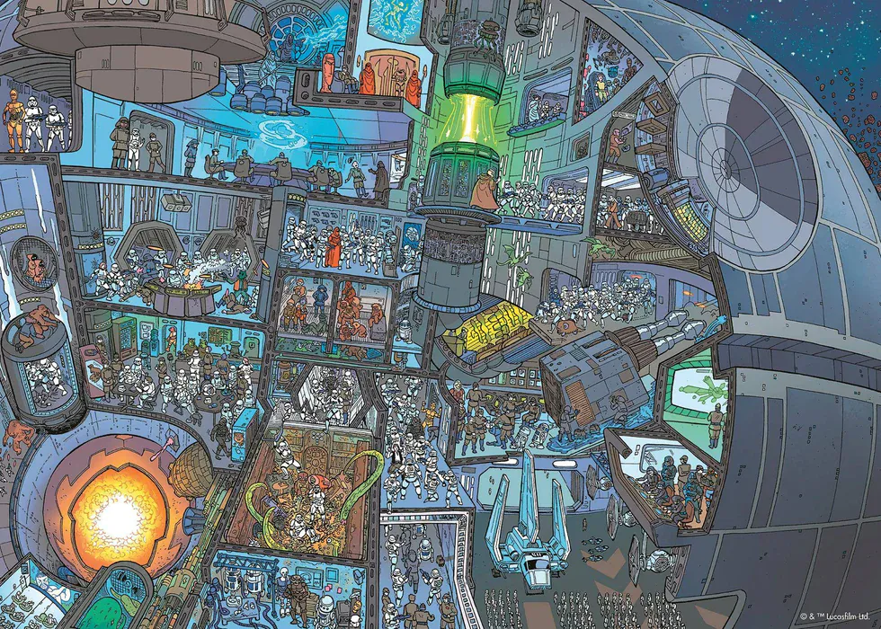 Ravensburger Disney Star Wars Where's Wookie 1000pc Puzzle - Image 2
