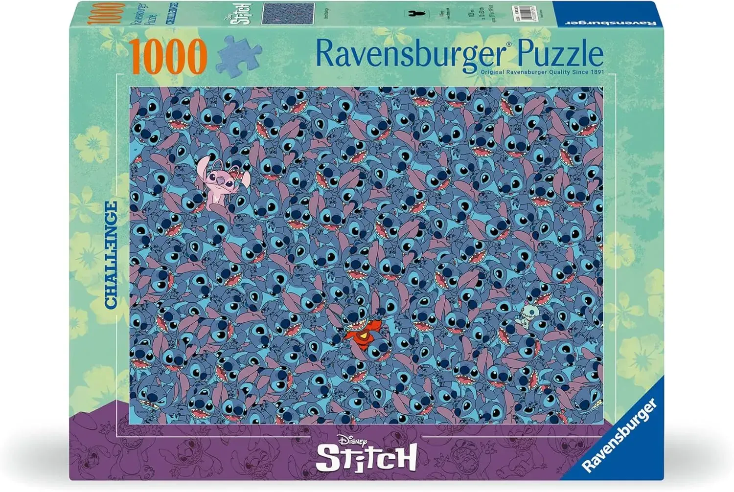 Ravensburger Disney Stitch Challenge 1000pc Puzzle