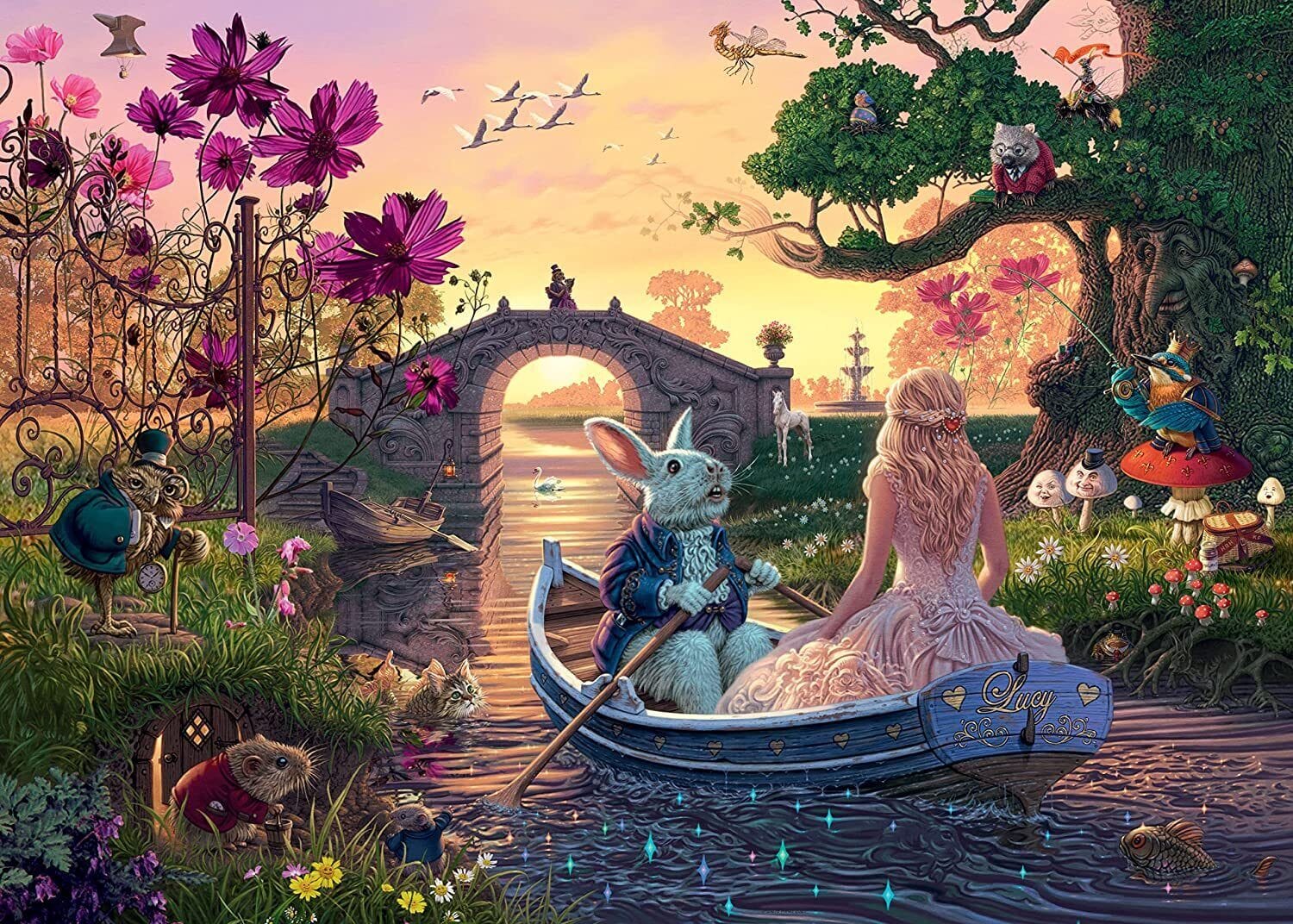 Ravensburger Enchant Lands Look & Find 1000pc Puzzle - Image 2