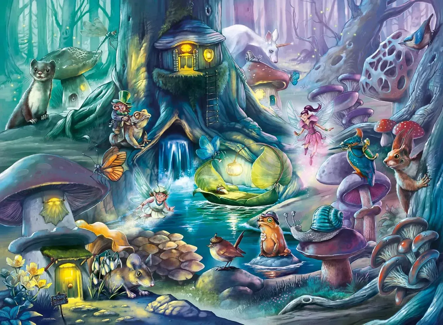 Ravensburger Enchanting Forest 150pc Puzzle - Image 2