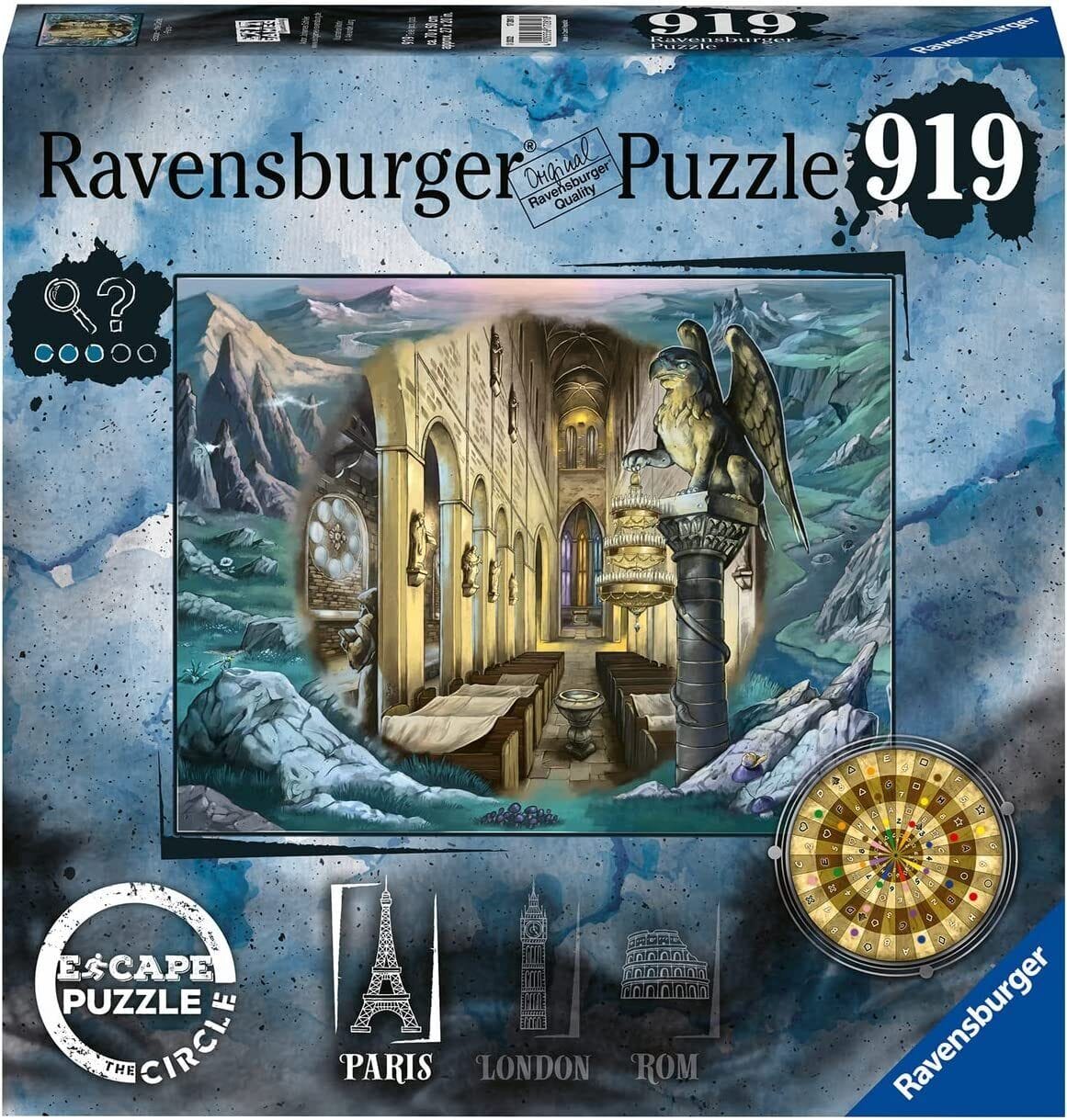 Ravensburger Escape The Circle Paris Puzzle 919 Pieces