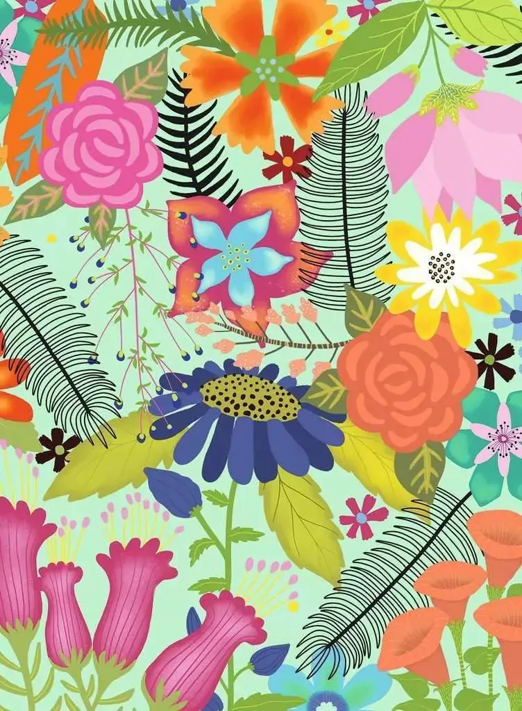 Ravensburger Flower Jungle 500pc Puzzle - Image 2