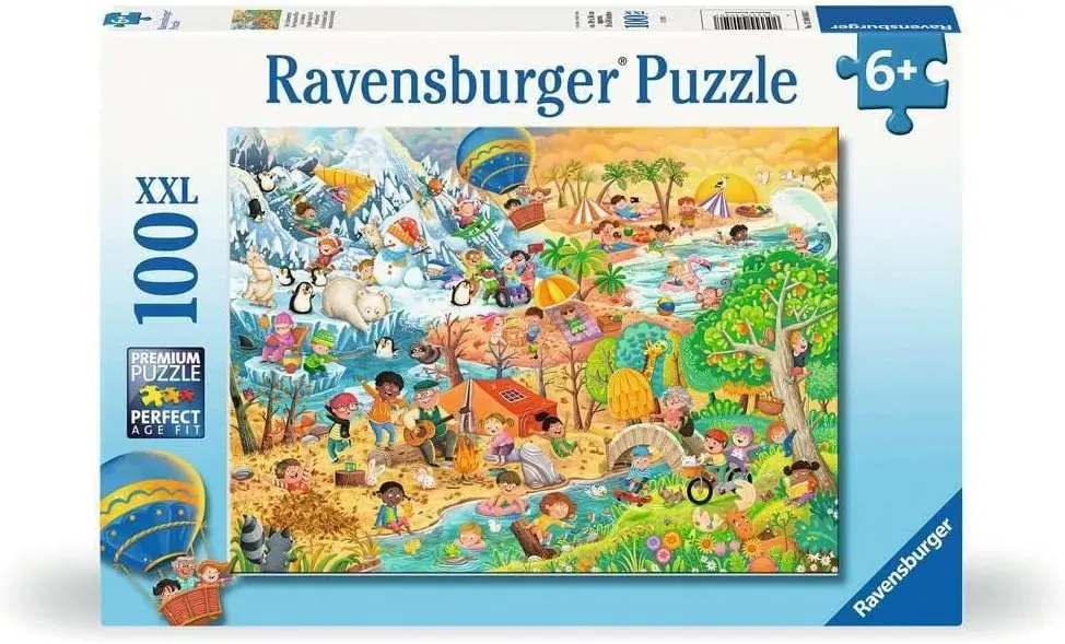 Ravensburger Four Seasons of Fun 100pc Puzzle
