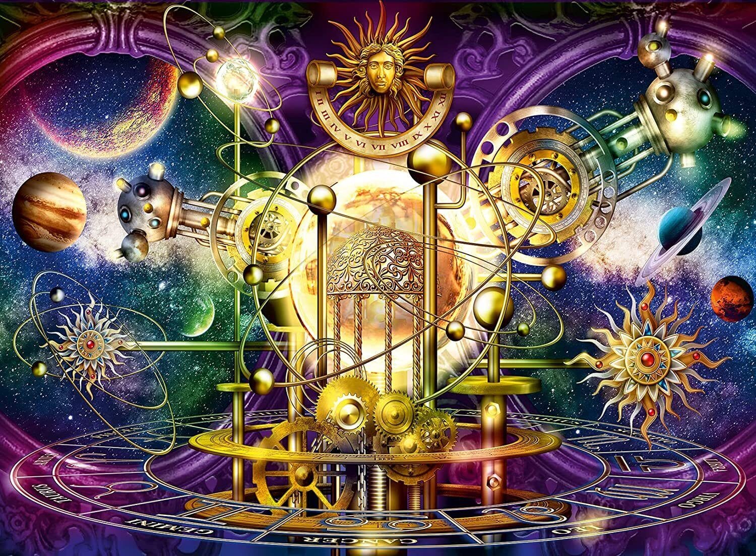 Ravensburger Golden Solar System 500pc Puzzle - Image 2