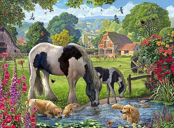Ravensburger Hadlow Ponies 500 pieces - Image 2
