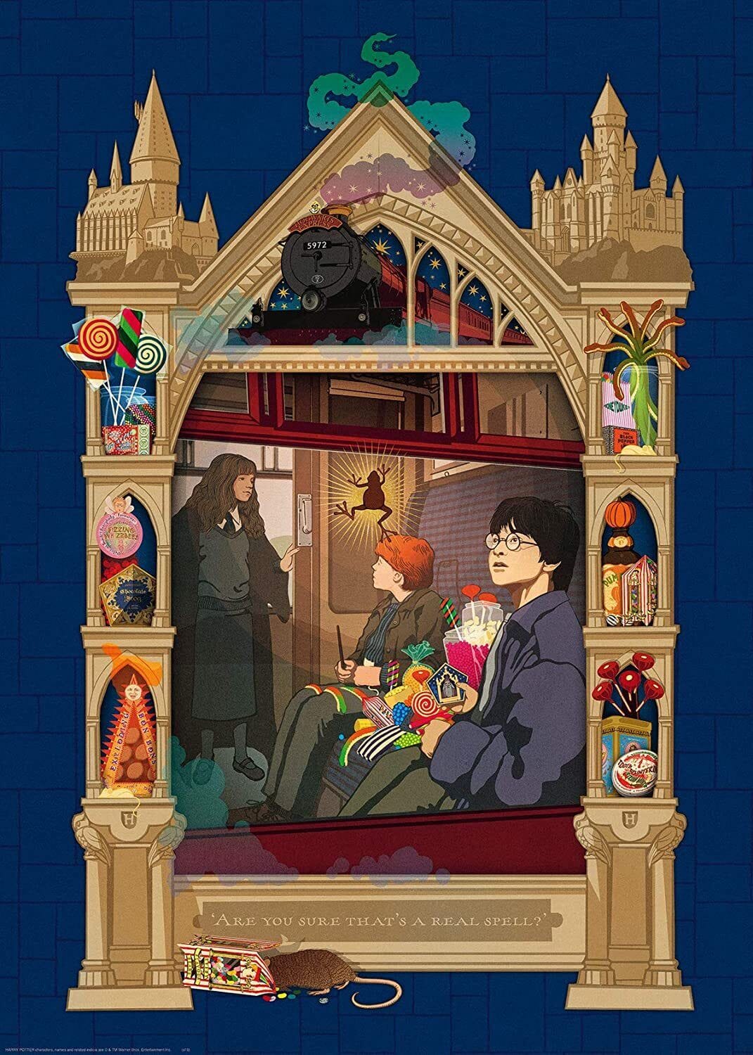 Ravensburger Harry Potter The Way to Hogwarts 1000 Pieces - Image 2