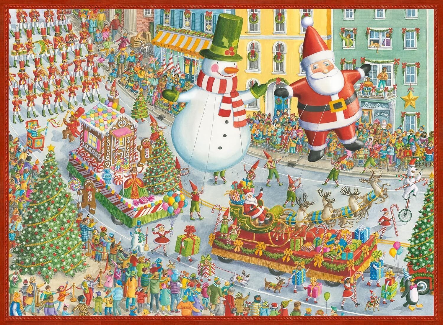 Ravensburger Here Comes Christmas! 500pc Puzzle - Image 2