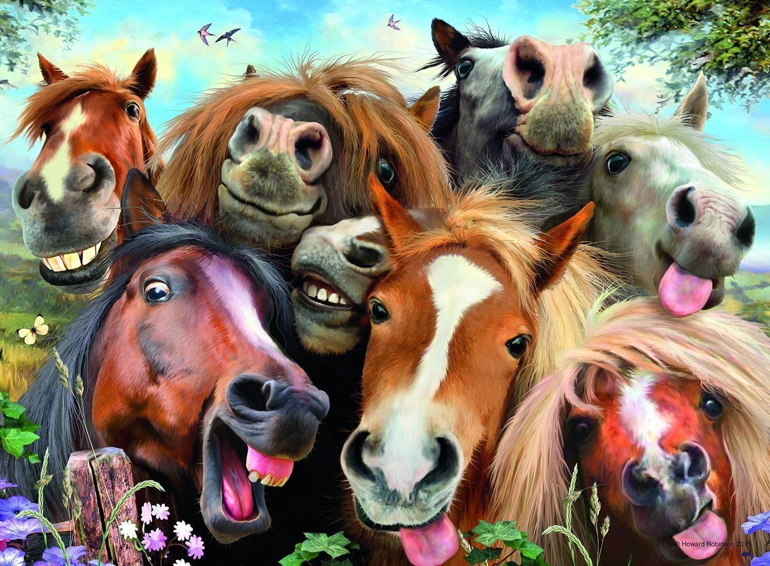 Ravensburger Horsing Around 500pc Puzzle - Image 2