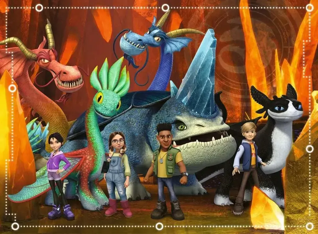 Ravensburger How To Train Your Dragons Realms 100 Pieces - Image 2