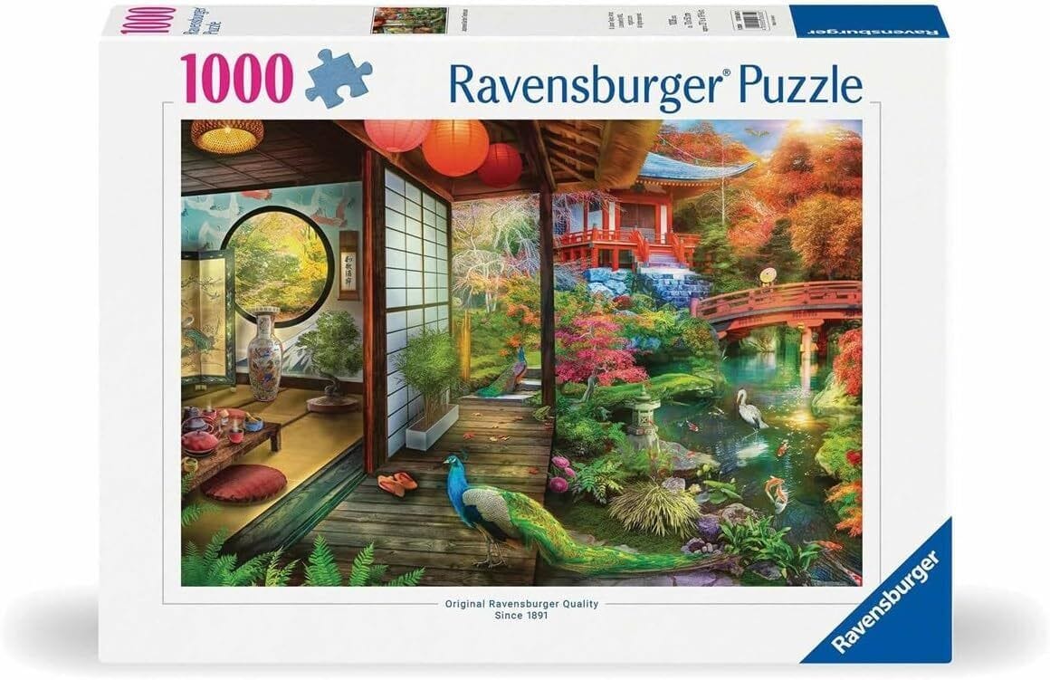Ravensburger Japanese Garden Teahouse 1000pc Puzzle