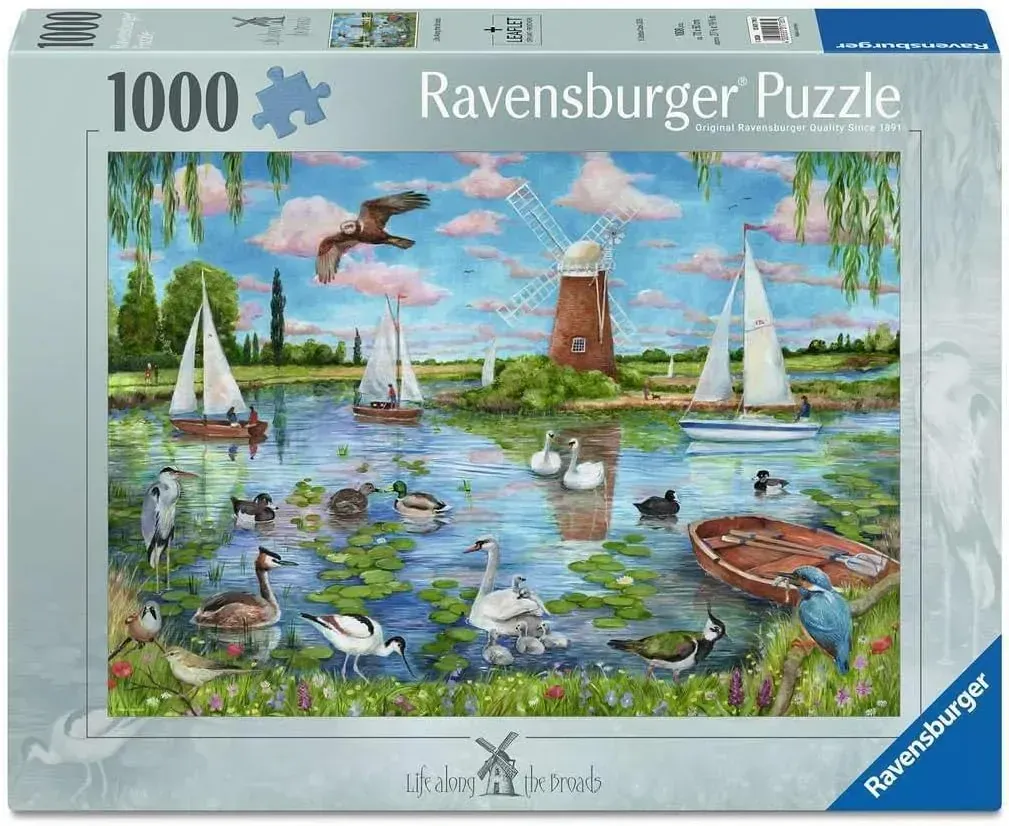 Ravensburger Life Along the Broads 1000pc Puzzle