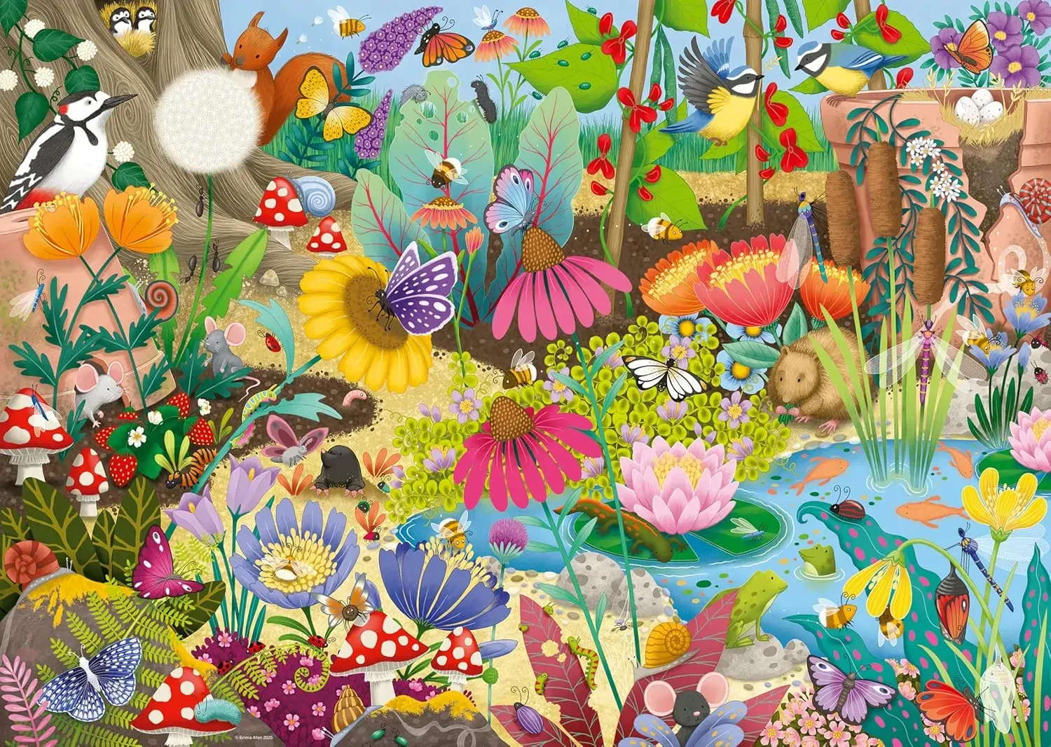 Ravensburger Little Garden World 1000pc Puzzle - Image 2
