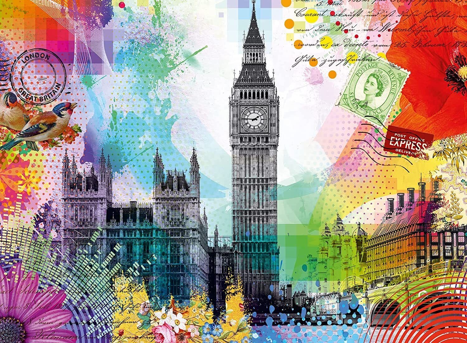Ravensburger London Postcard 500pc Puzzle - Image 2