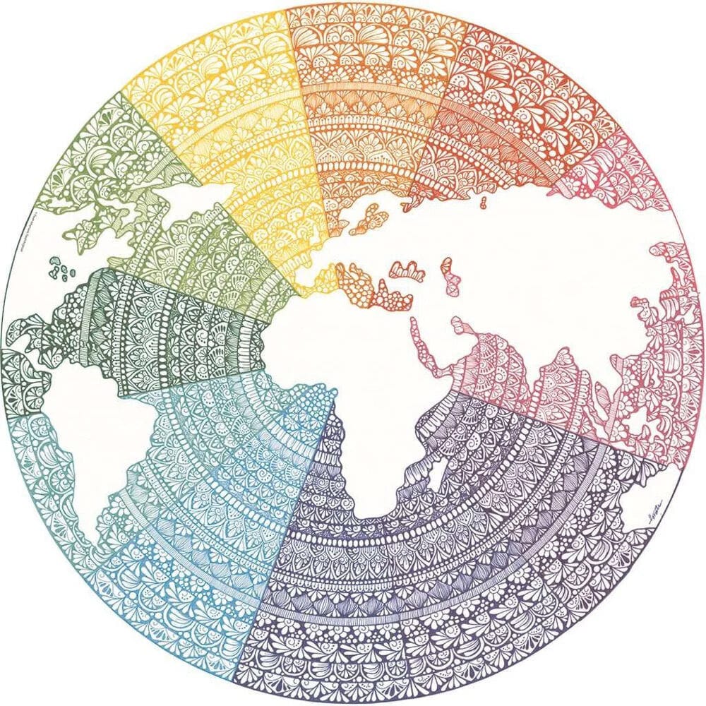 Ravensburger Mandala Circle 500pc Puzzle - Image 2