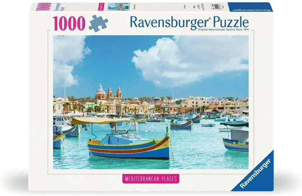 Ravensburger Mediterranean Malta 1000pc Puzzle