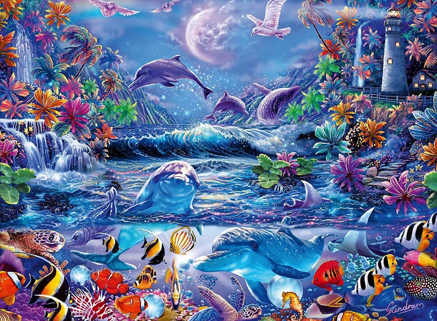 Ravensburger Moonlit Magic Starline 500pc Puzzle - Image 2