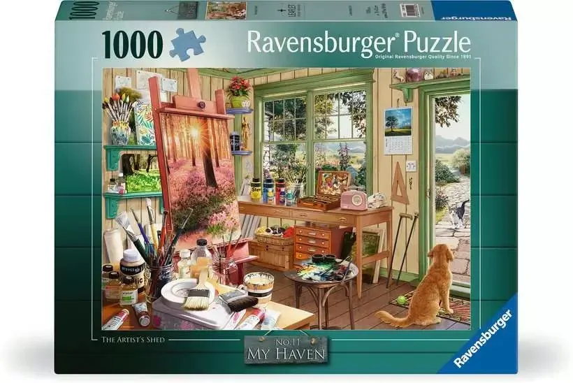 Ravensburger My Haven No 8 The Gardener's Shed 1000 Pieces