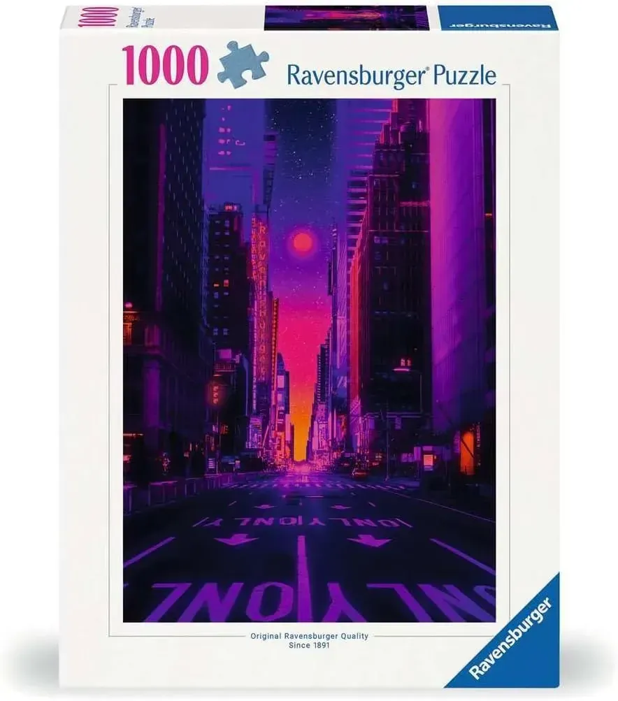 Ravensburger New York in Neon 1000pc Puzzle