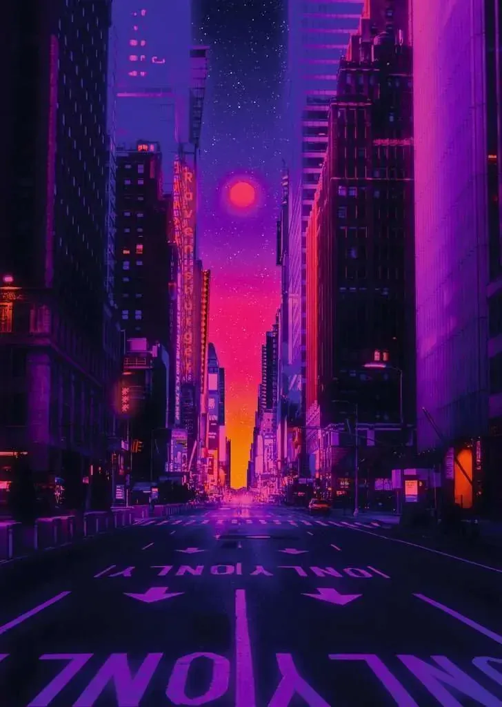 Ravensburger New York in Neon 1000pc Puzzle - Image 2