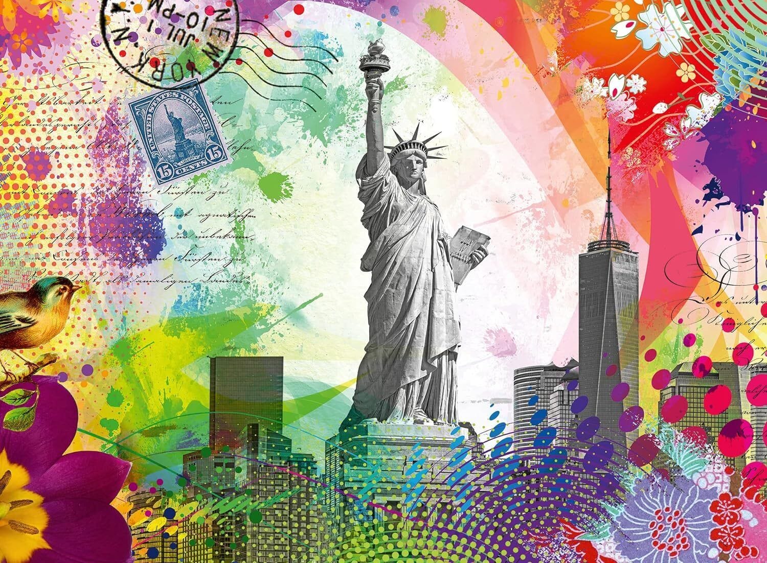 Ravensburger New York Postcard 500pc Puzzle - Image 2