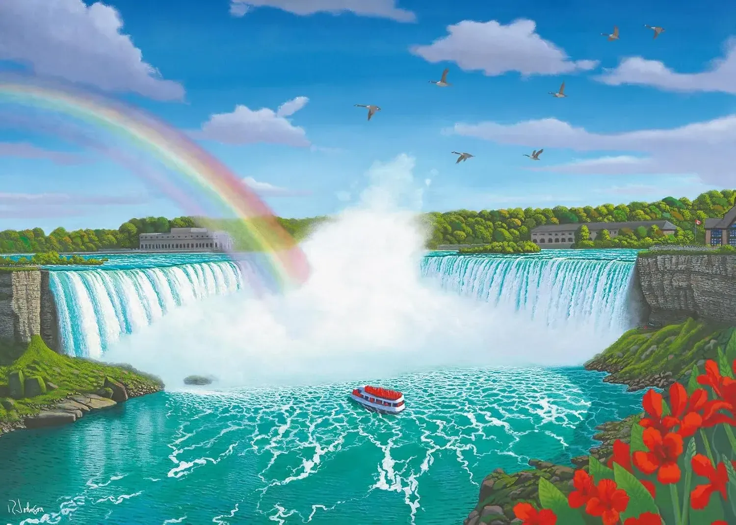 Ravensburger Niagara Falls 1000pc Puzzle - Image 2
