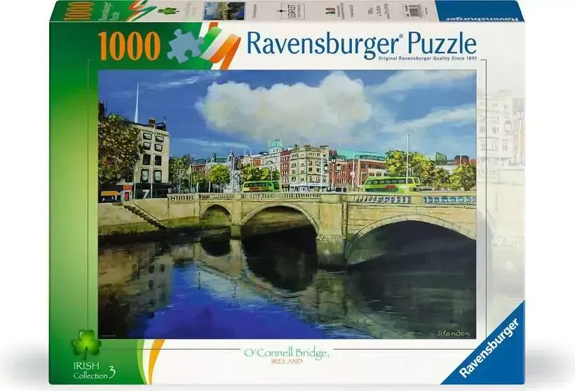Ravensburger O Connell Bridge, Dublin 1000pc Puzzle