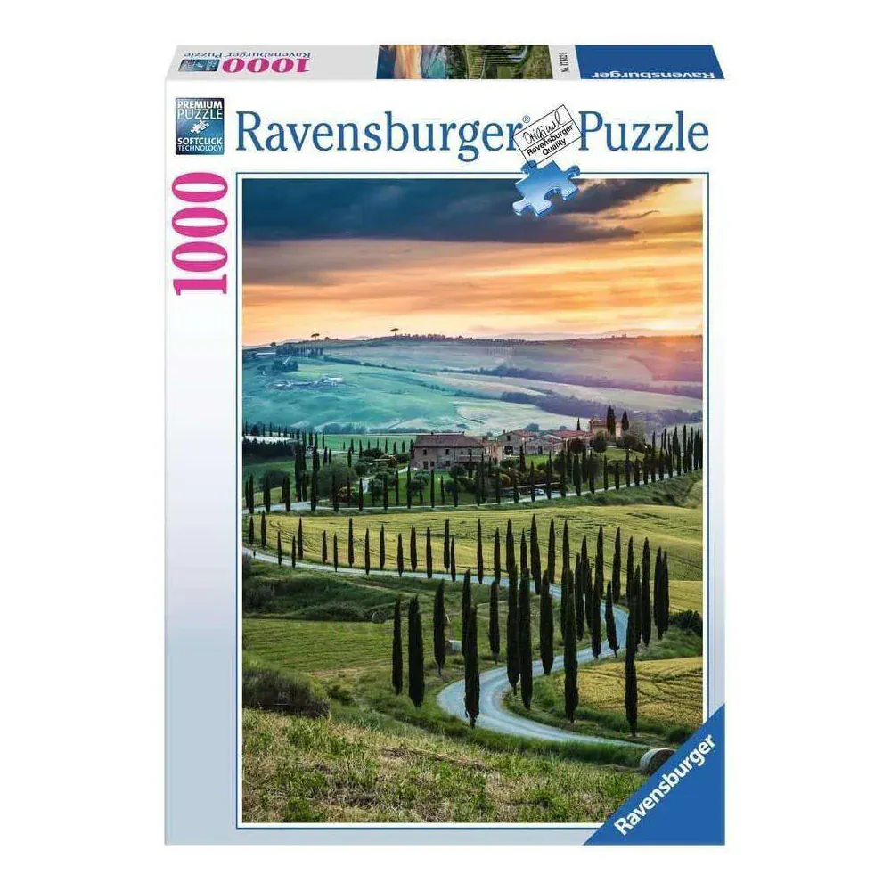 Ravensburger Orcia Valley Tuscany 1000pc Puzzle