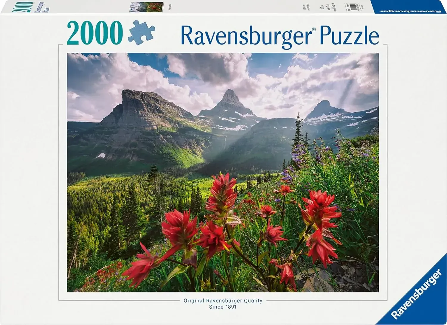 Ravensburger Pristine Mountains 2000pc Puzzle